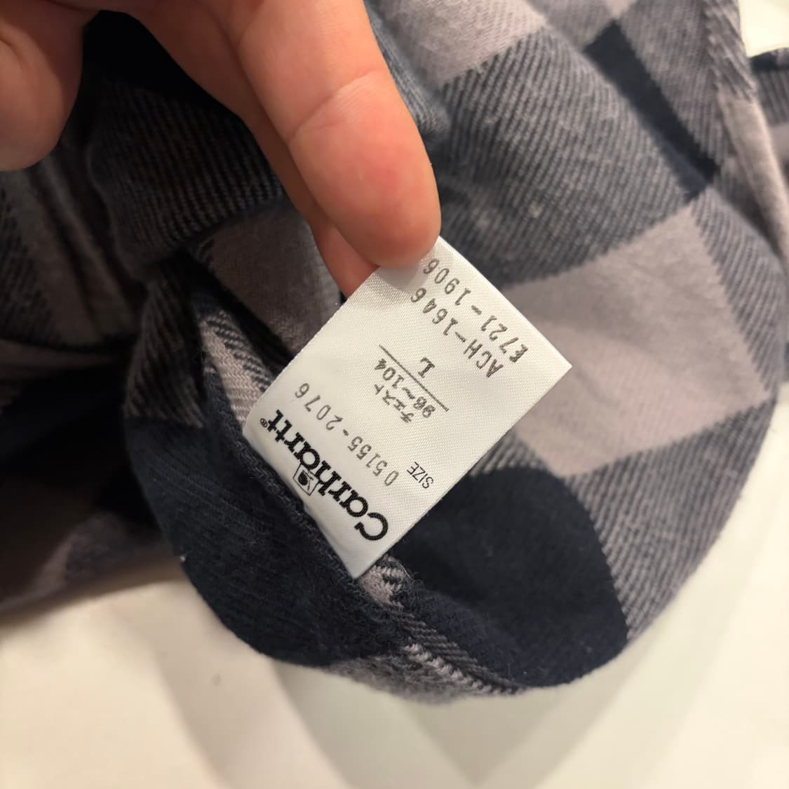 [L] 칼하트 빈티지 투포켓 체크 셔츠 B422 상품이미지6