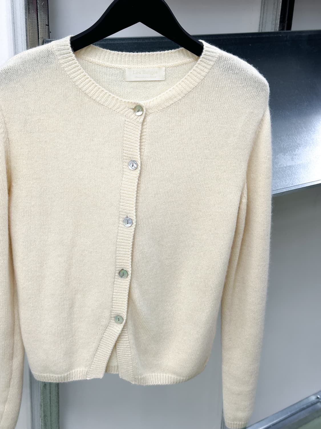 cream soft wool cardigan 상품이미지2