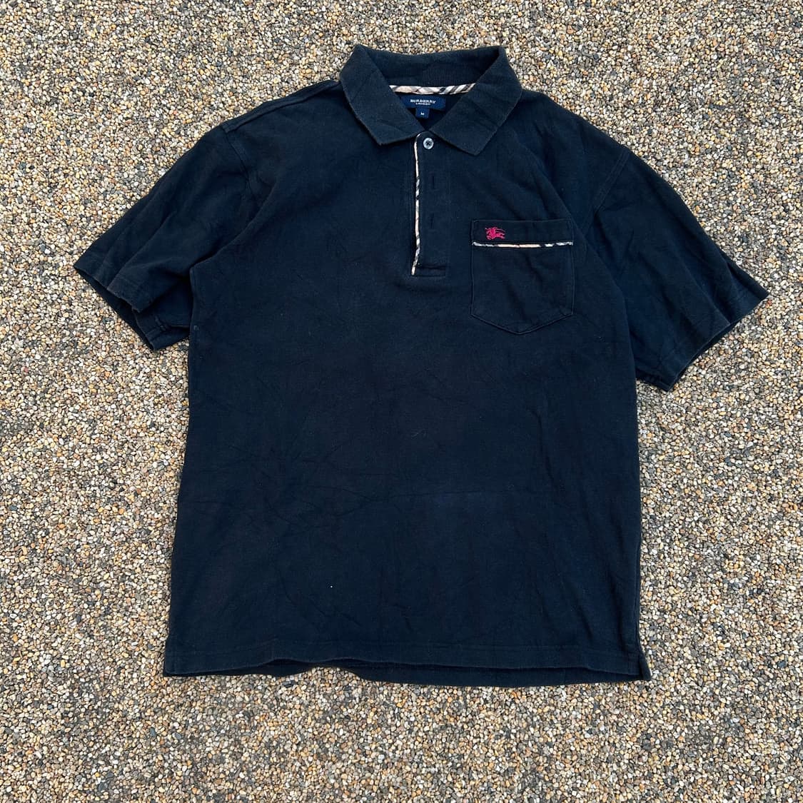 버버리 (Burberry)블랙 카라티 상품이미지1