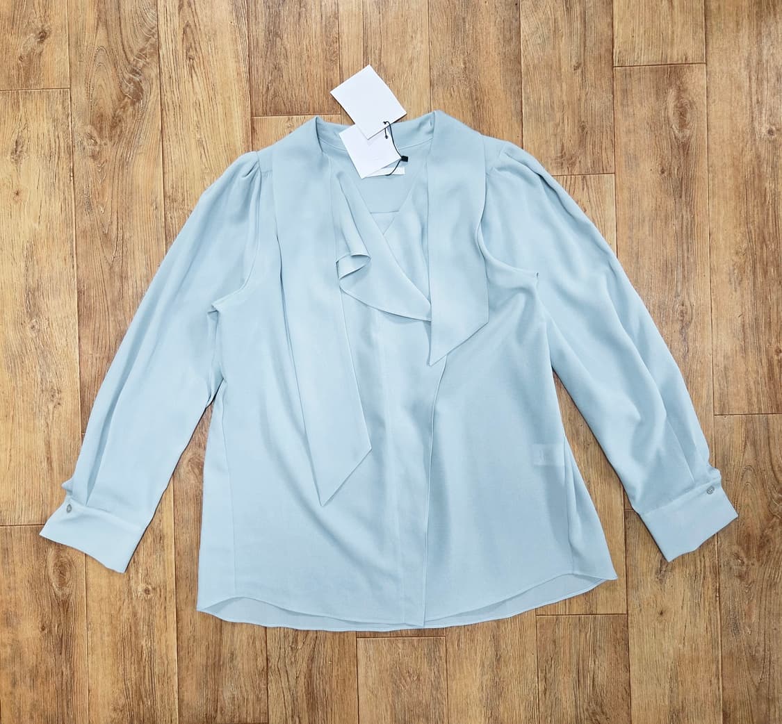 모멧(MOMET) 마르 타이 블라우스 프리사이즈 새상품  상품이미지6