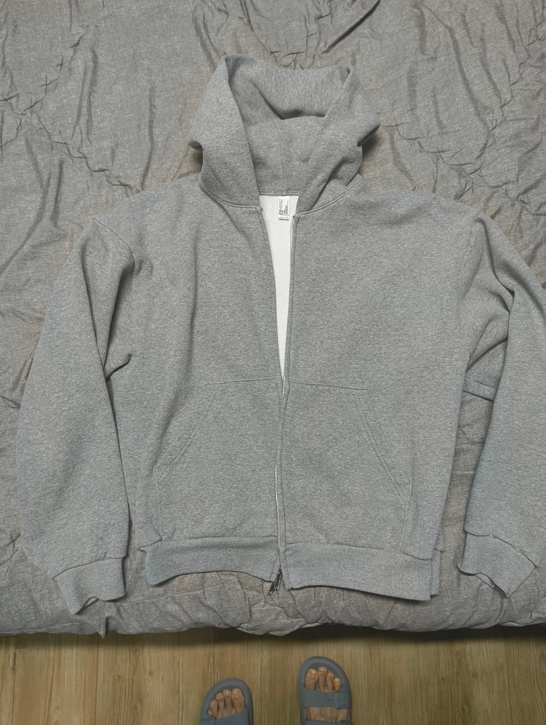 로스엔젤레스어패럴 laa 크롭 후드집업 L 상품이미지2