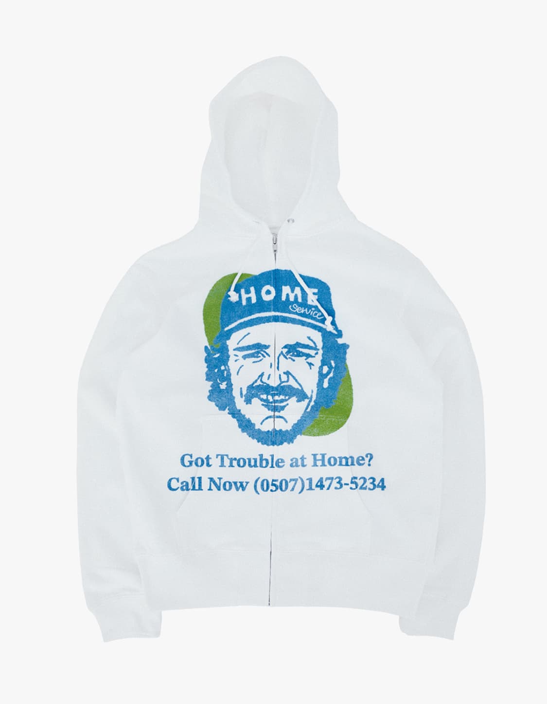 THE CHILDHOOD HOME white 집업 m 상품이미지1