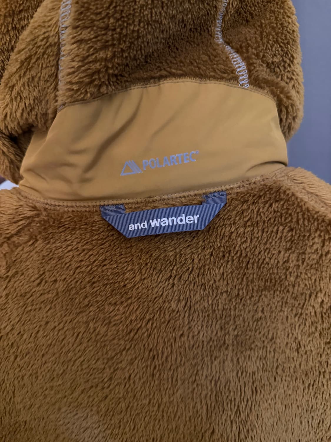 앤드원더 하이로프트 플리스 후디파카 상품이미지6