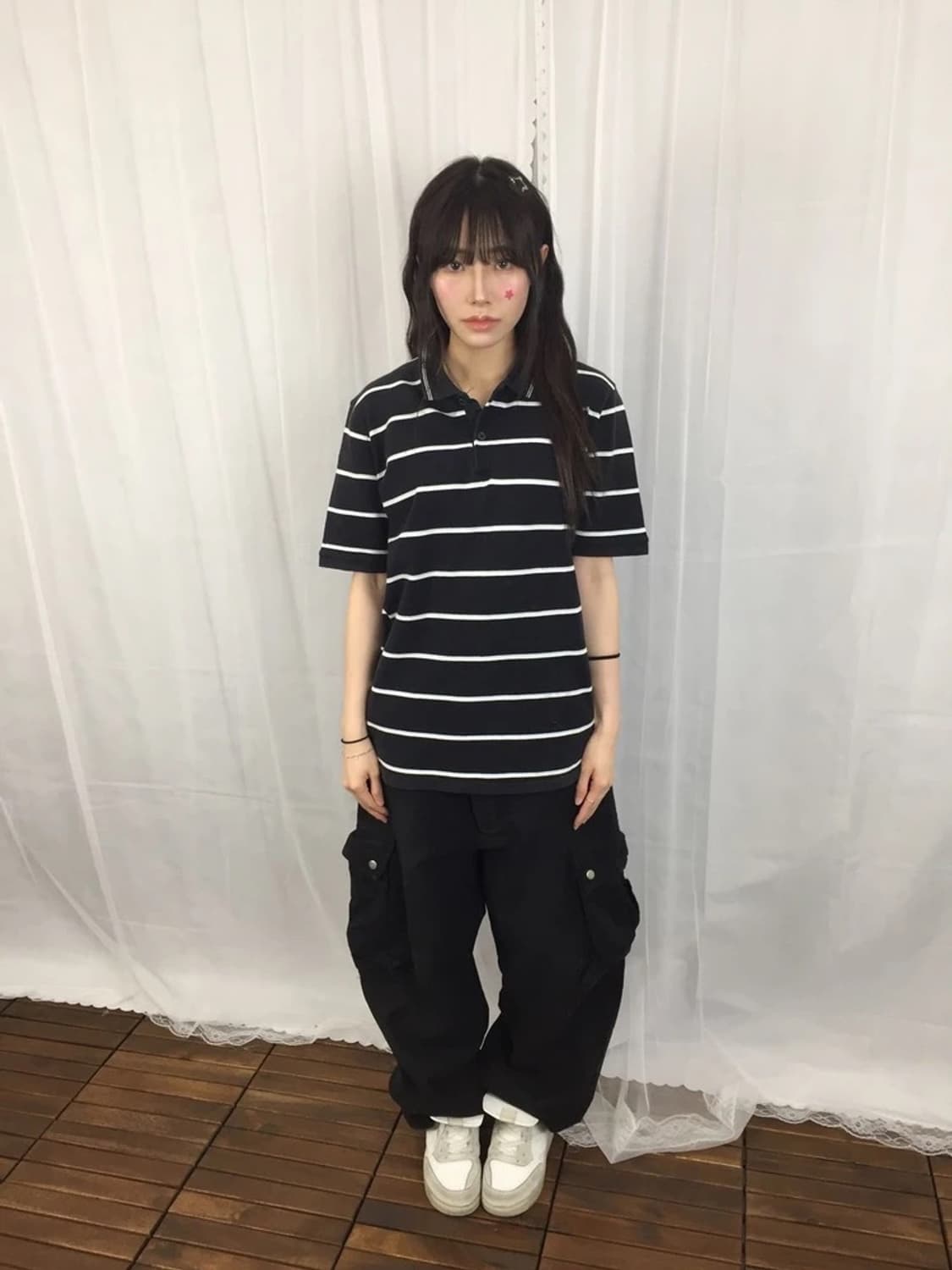 COMME CA ISM Stripe Polo Shirt 상품이미지1