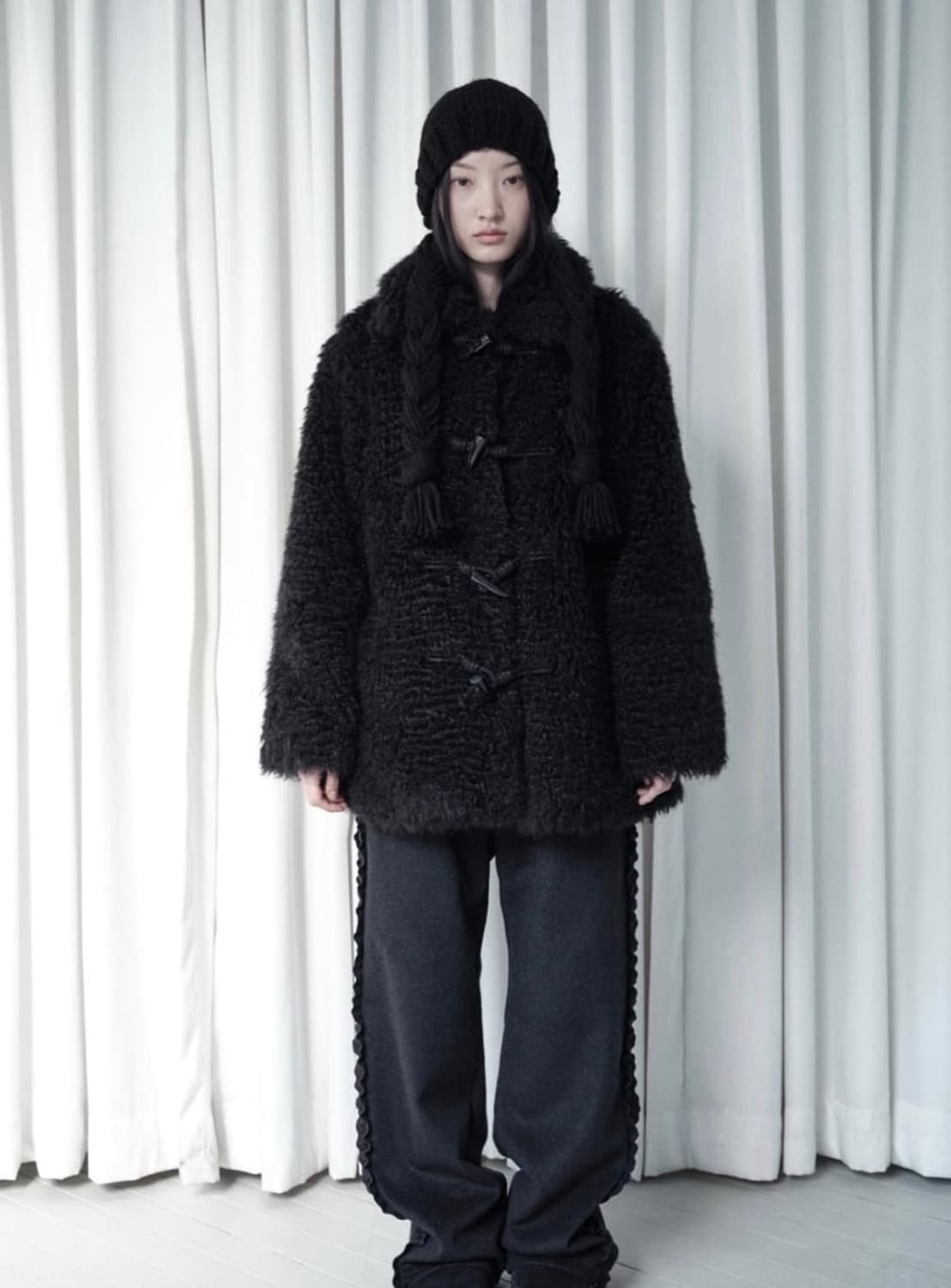 생긴스튜디오 토글 퍼자켓 거의 새옷 상품이미지1