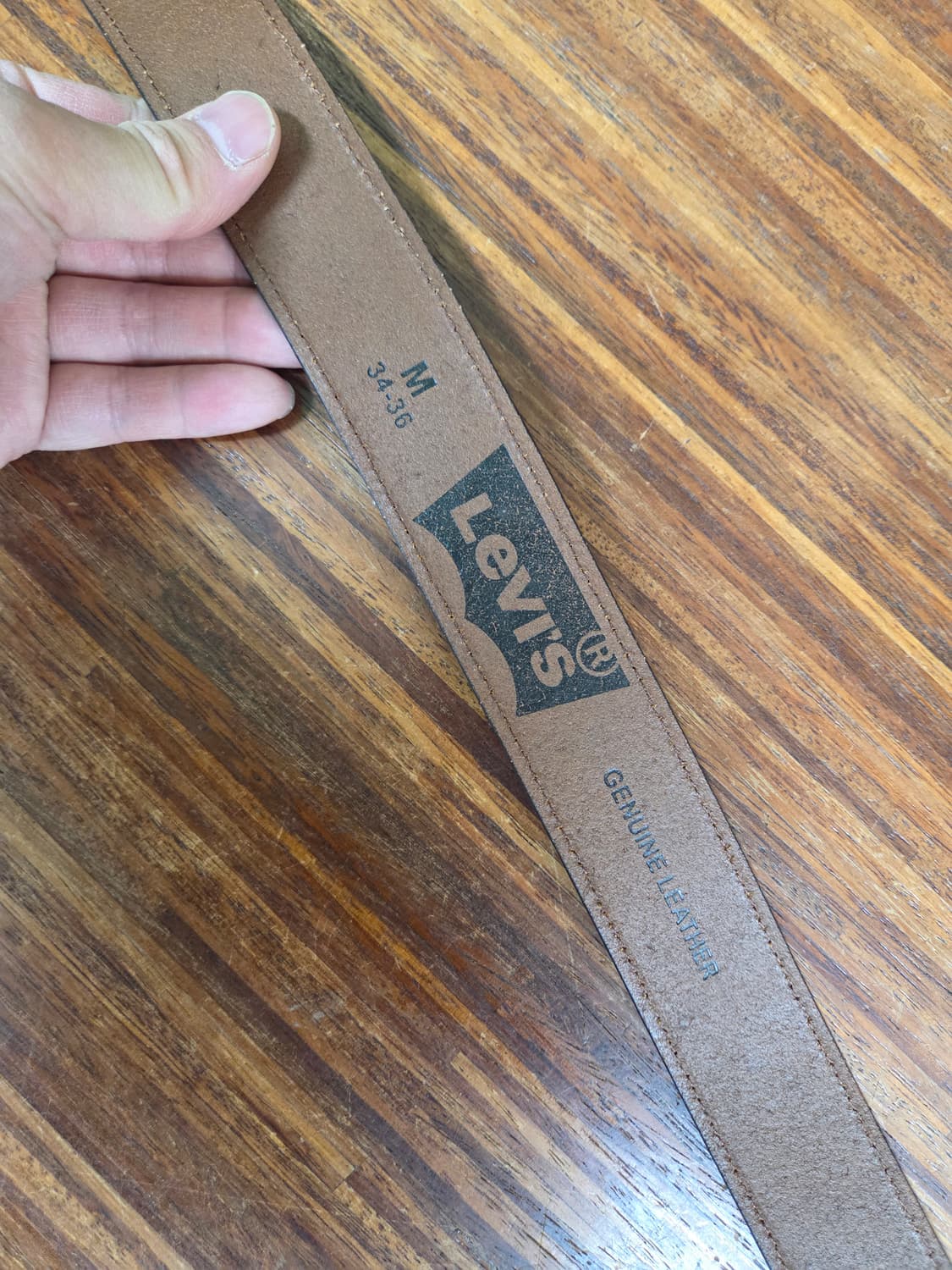 리바이스 가죽 벨트 110cm 상품이미지4