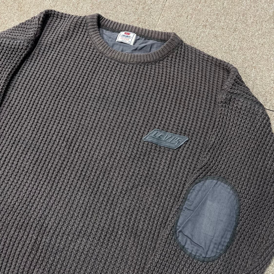 리바이스 엘보우패치 니트 상품이미지3