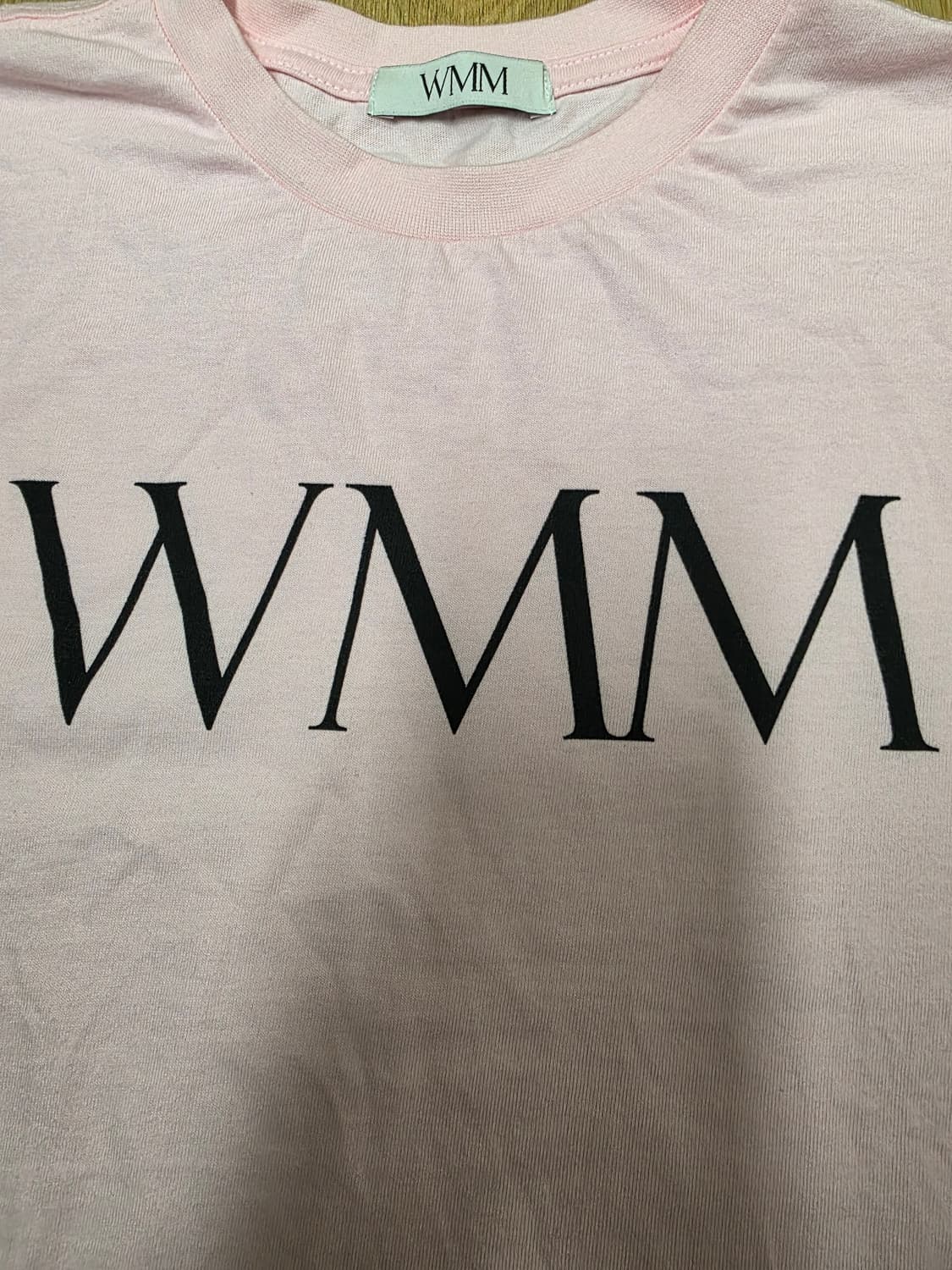 WMM 더블유엠엠 클래식 로고 반팔티 상품이미지5