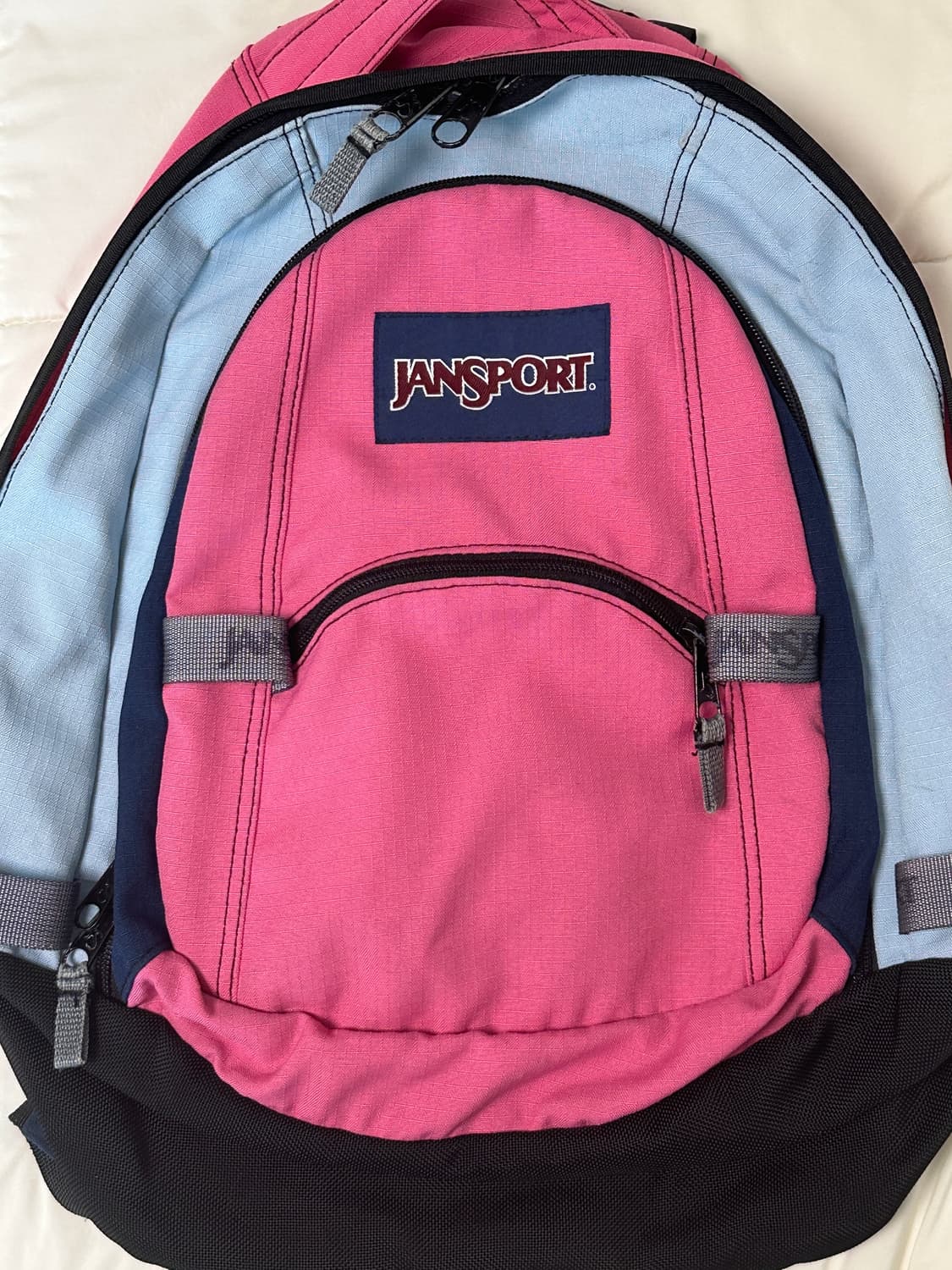 잔스포츠 핑크 백팩 상품이미지4