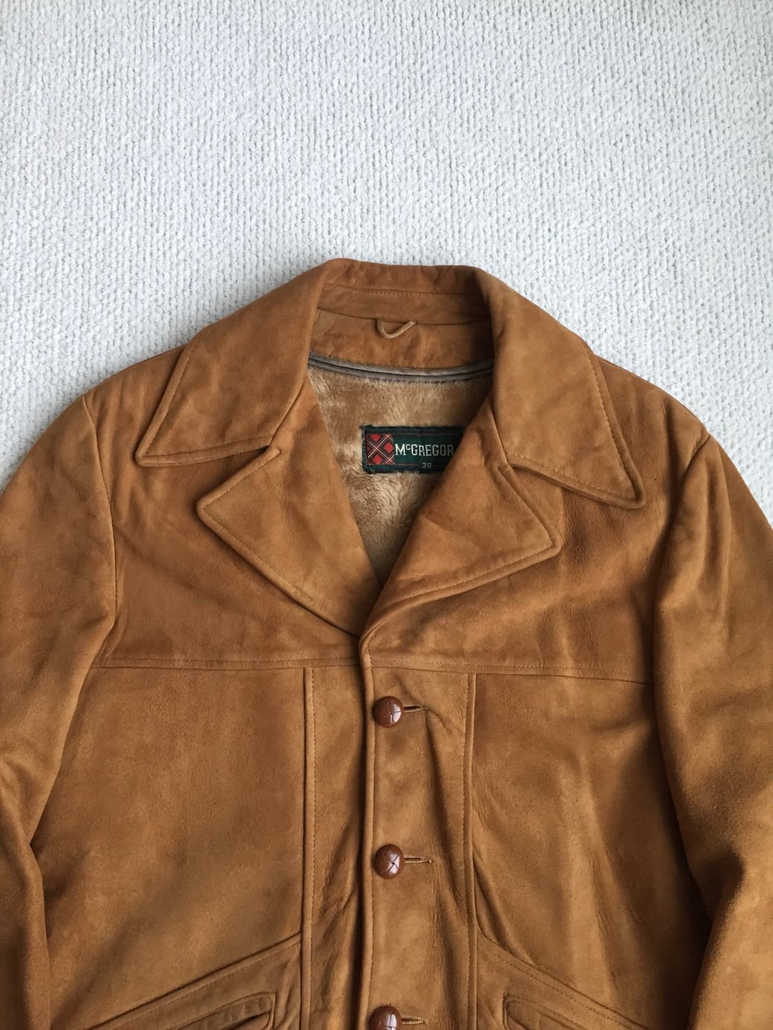70‘s McGREGOR 맥그리거 디어스킨 스웨이드 카코트 상품이미지2