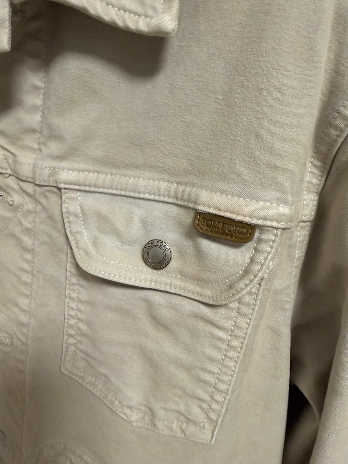 톰포드 몰스킨 트러커자켓 M사이즈 상품이미지3