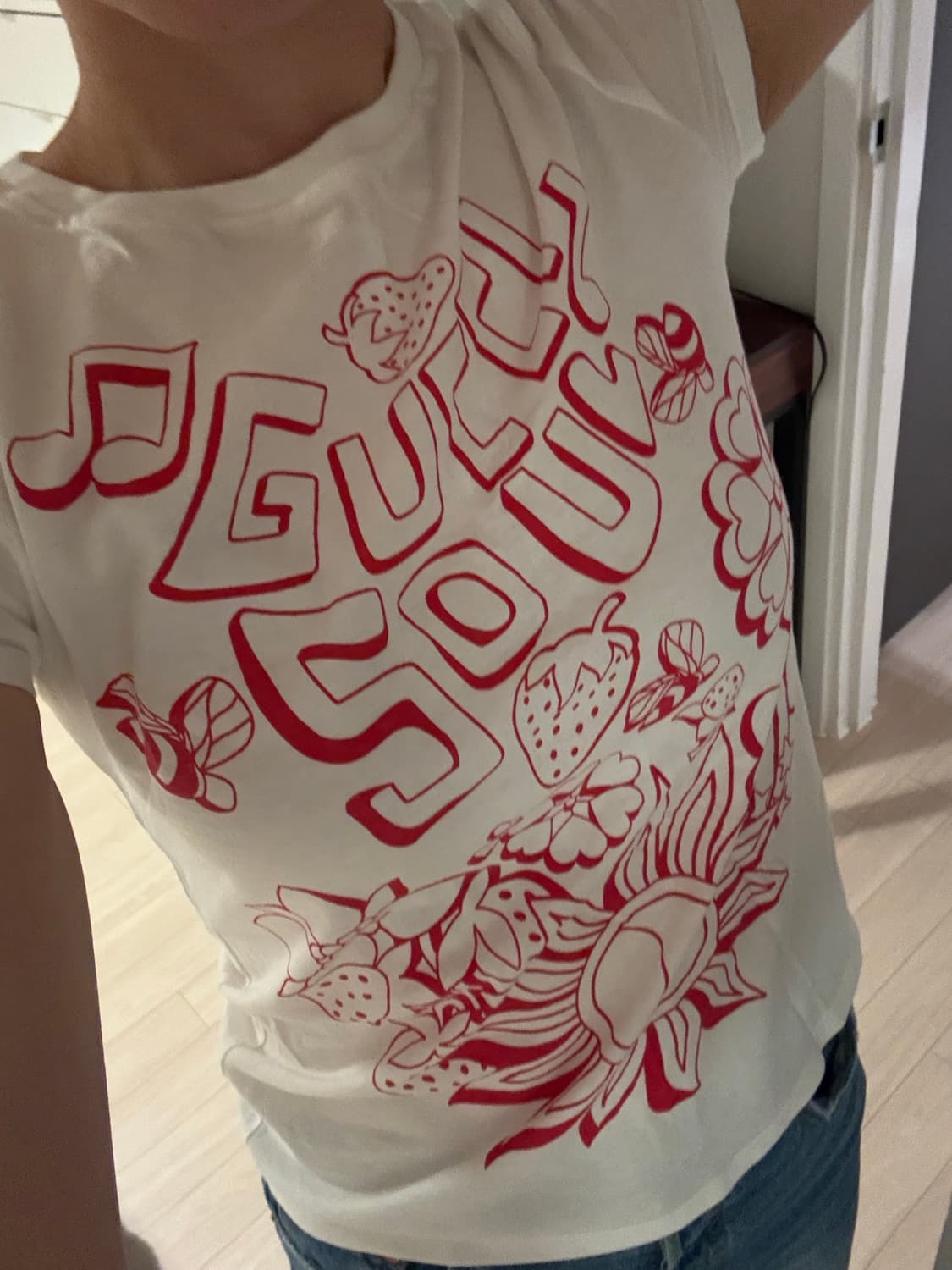 Gucci 구찌 소울 프린트 티셔츠 여성 XS  상품이미지6