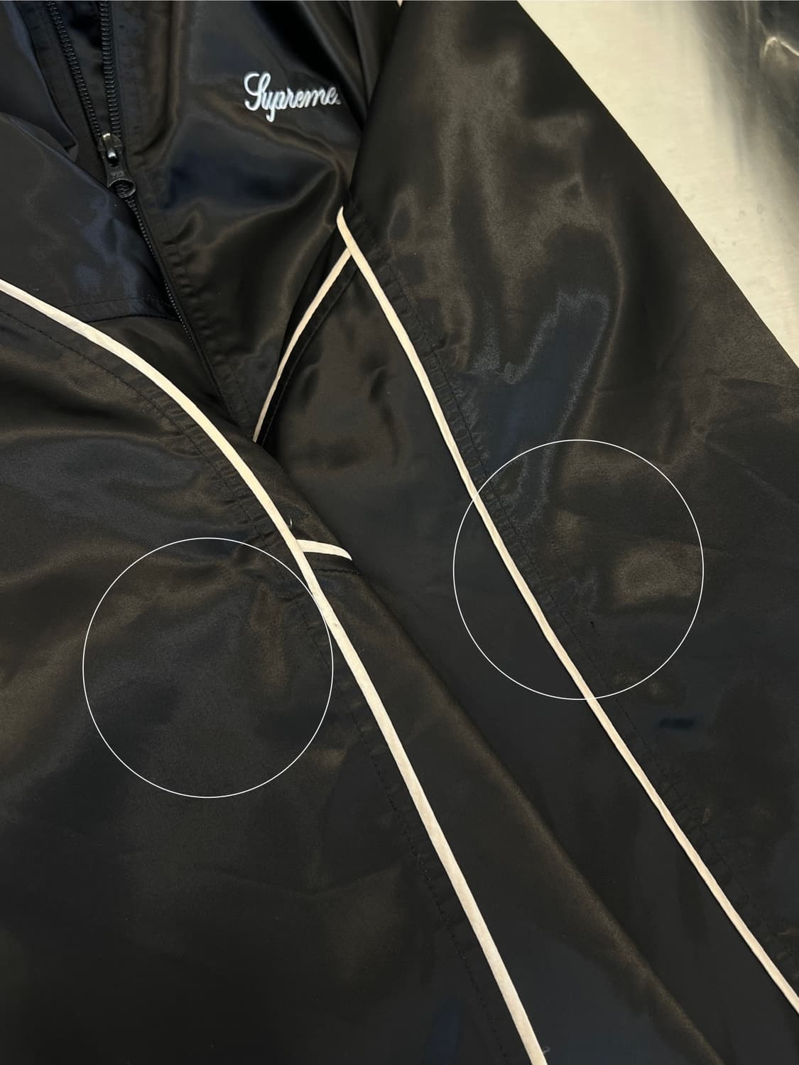 슈프림 24SS 사틴 후드 트랙 자켓 상품이미지10