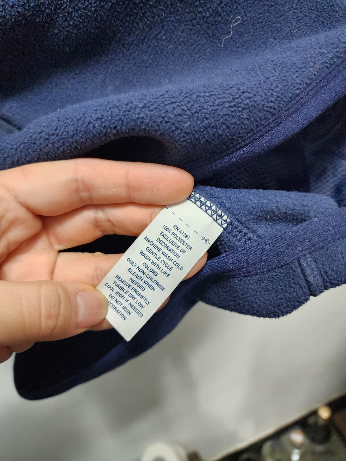 폴로 랄프로렌 퍼포먼스 네이비 플리스 조끼 상품이미지5