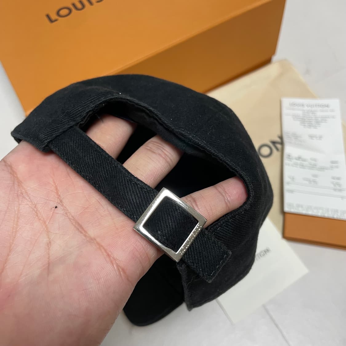 루이비통 LV 스매시 캡 모자 풀박스 M7608L 상품이미지5