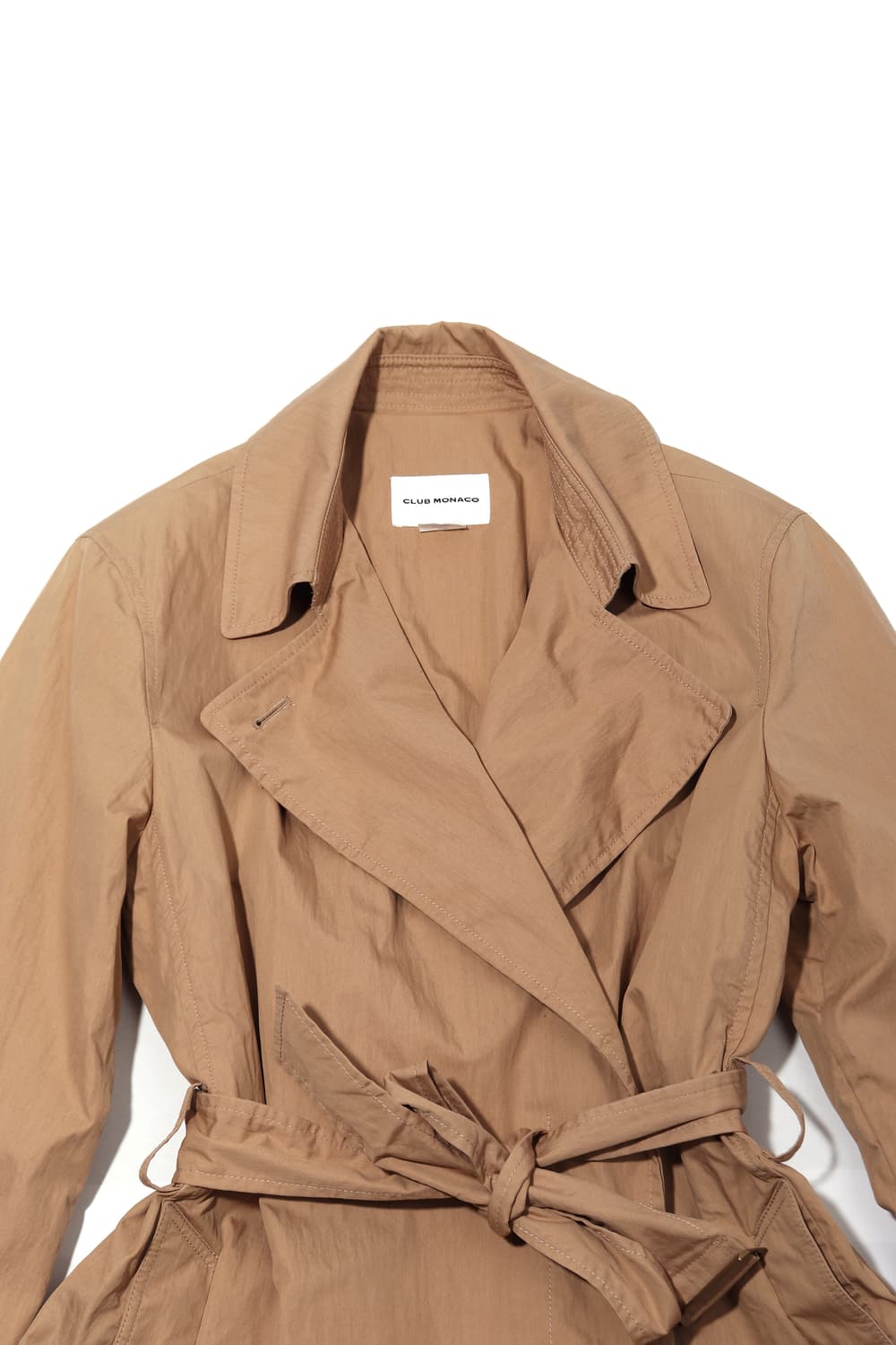 CLUB MONACO 베이지 코튼 더플 코트 women S 상품이미지3