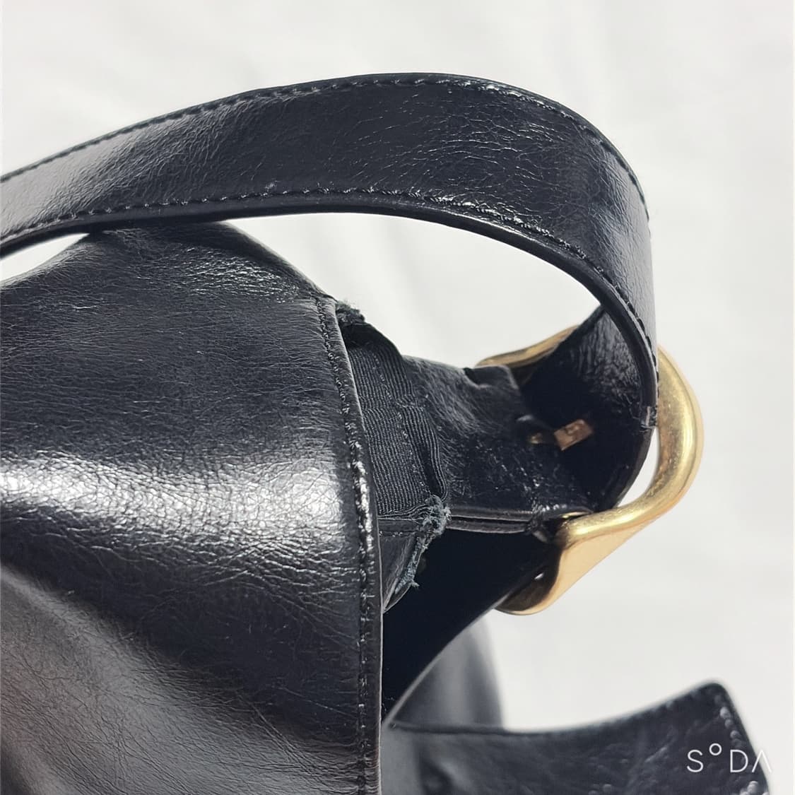 루에브르 삭드자뎅 소가죽 숄더백 상품이미지10