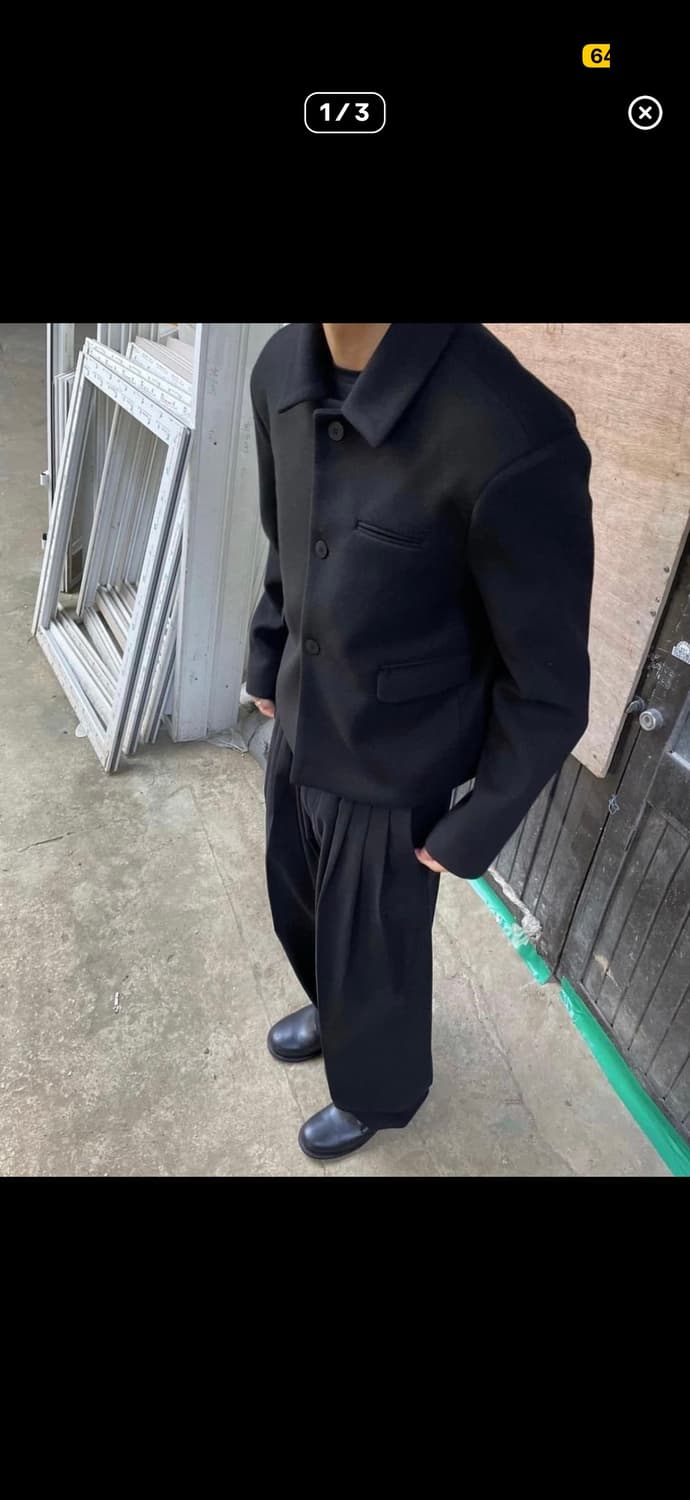 뉴치프시크 ncc-023 울크롭자켓 상품이미지2