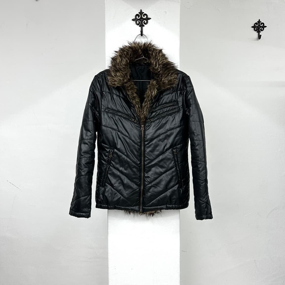 V-kei fur down jacket 상품이미지1