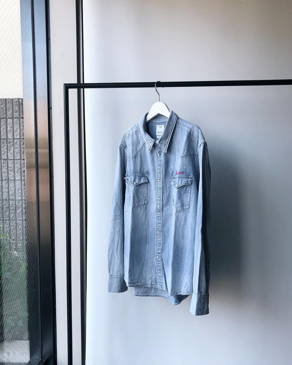 [4] 비즈빔 visvim 소셜스컬프쳐 셔츠 크래쉬 상품이미지4