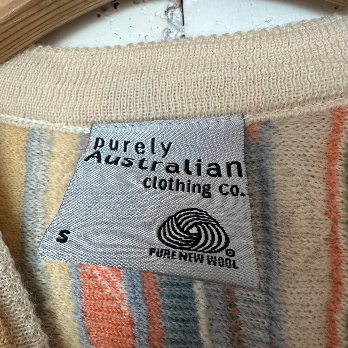 우먼S 빈티지 케이블 니트 상품이미지3