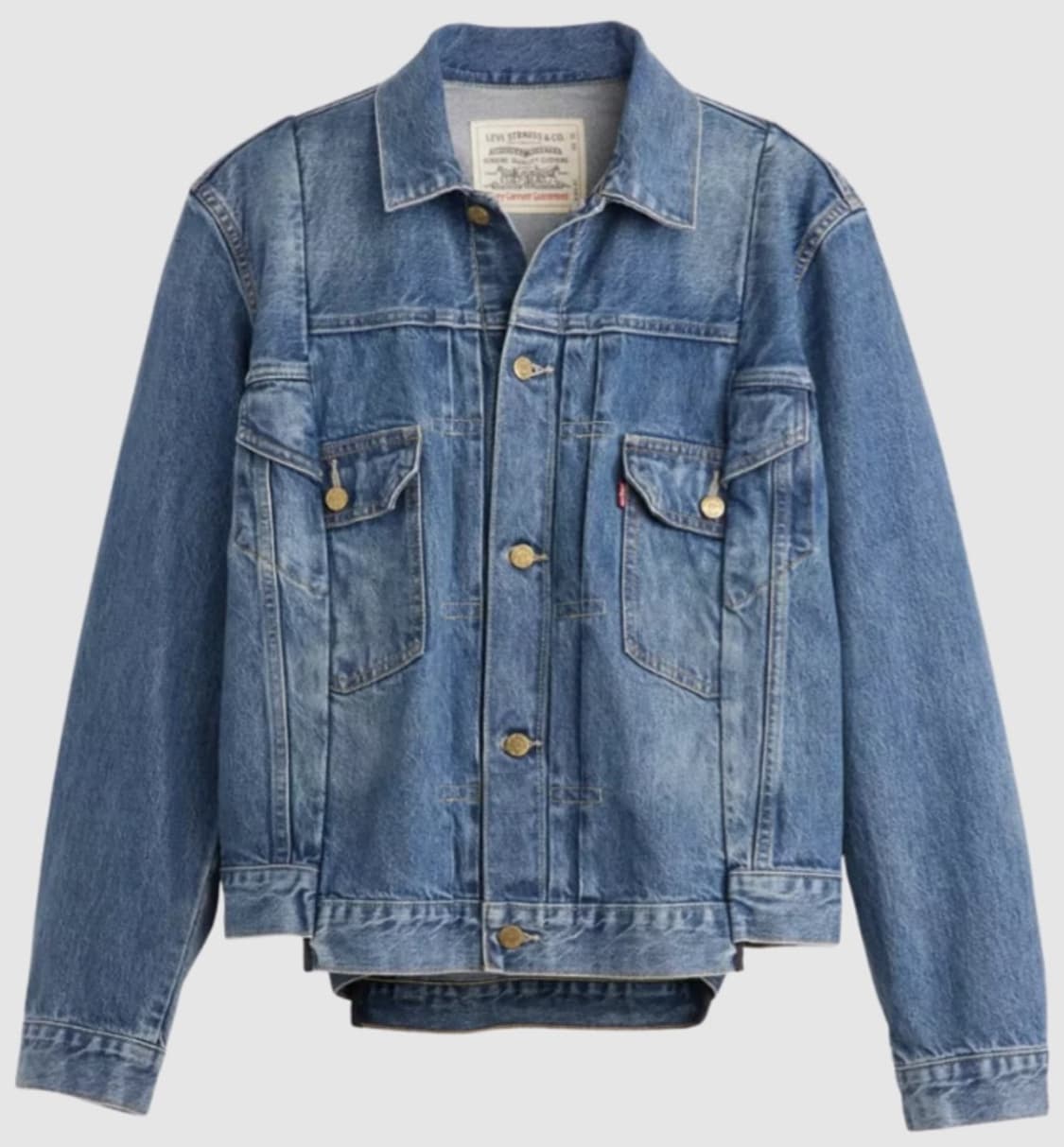 사카이 리바리스 데님 쟈켓 블루 상품이미지2