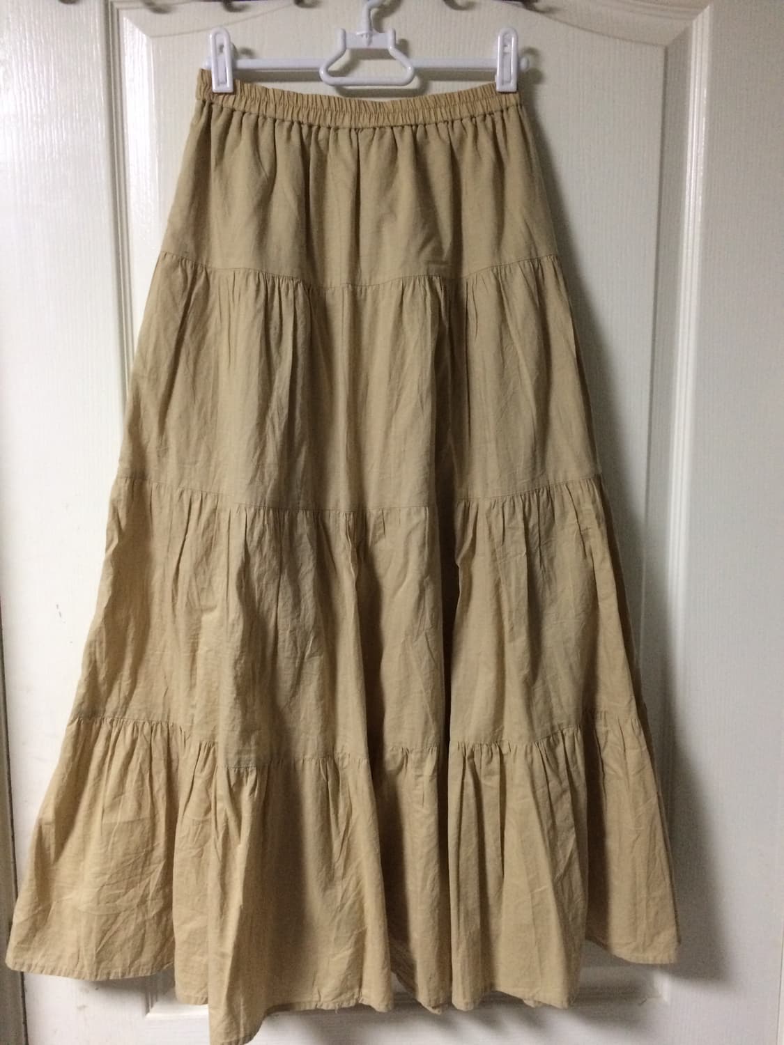 Vintage skirt (Beige) 상품이미지1