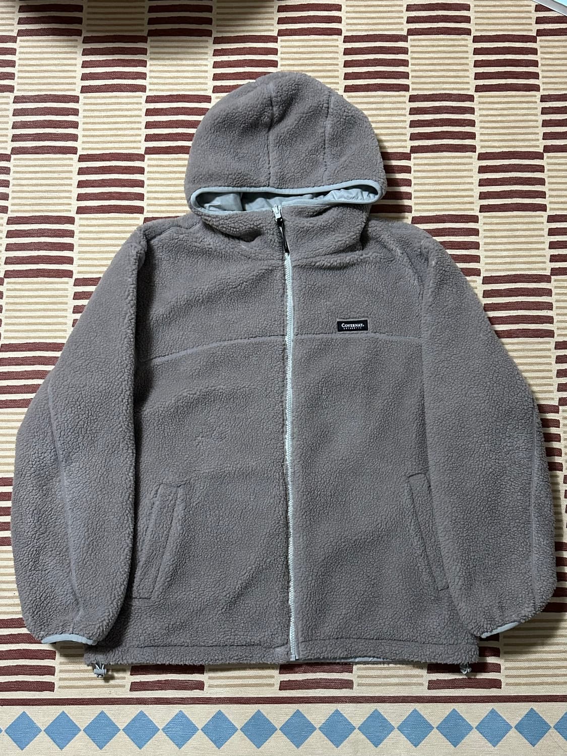 Covernat 커버낫 리버서블 후리스 바람막이 SIZE XL 상품이미지4