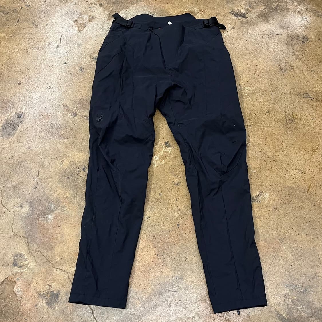 [정품/XL] 스파이더 블랙 벨트 포인트 팬츠 b16 상품이미지2