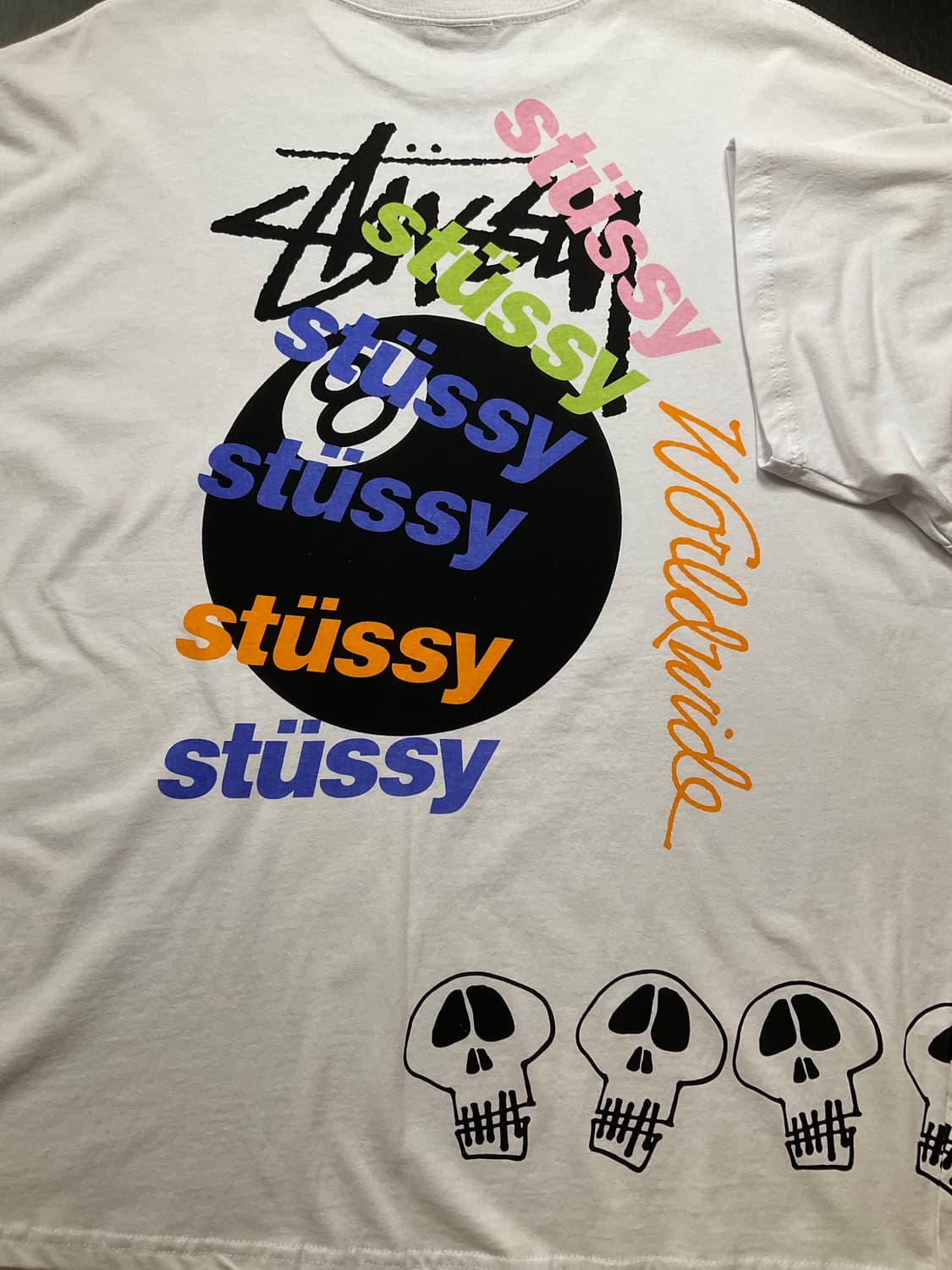 (유일 색상) 스투시 반팔 12사이즈 상품이미지1