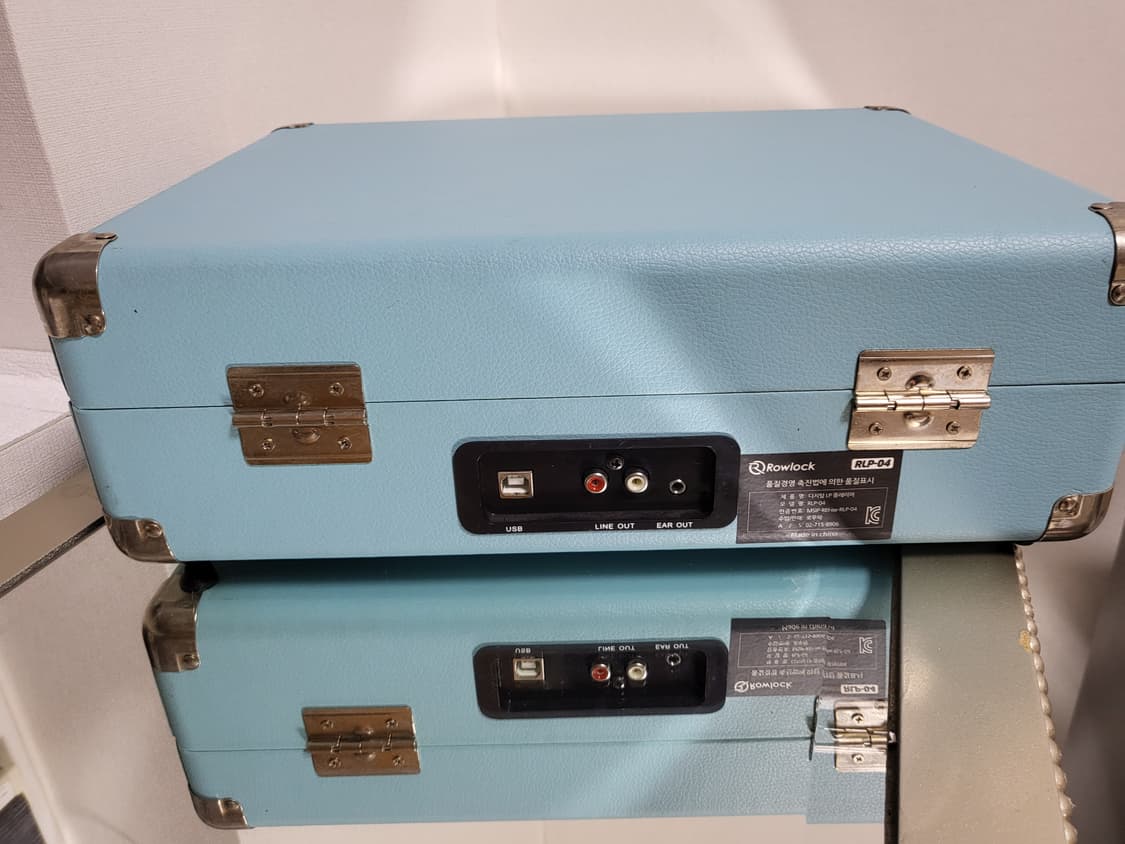 Rowlock RLP-04 휴대용 턴테이블 민트 상품이미지8