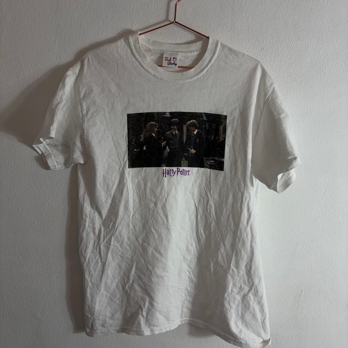 90s 락스탠리 해리포터 프린팅 반팔티(Free) 상품이미지1