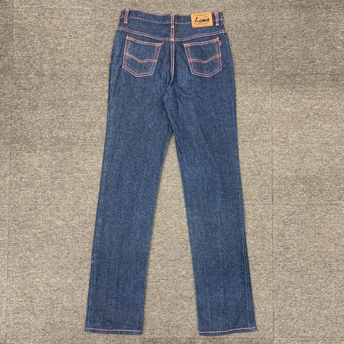 [32] Lima 오렌지스티치 스트레이트핏 데님팬츠 상품이미지2