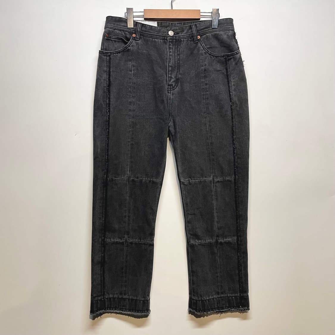 Andersson bell 블랙 데님 팬츠 상품이미지2