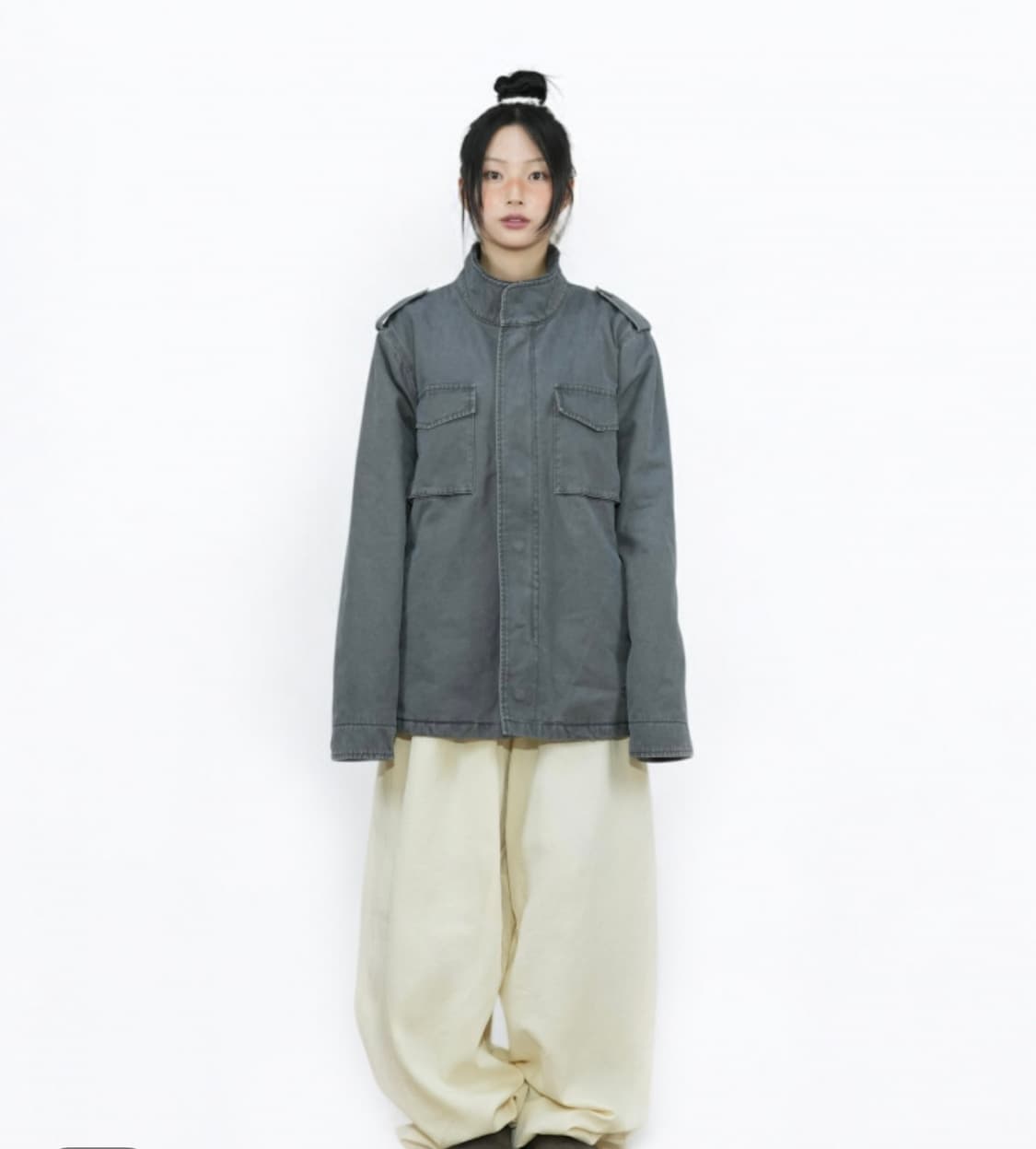 어스지구 필드자켓 차콜 상품이미지2