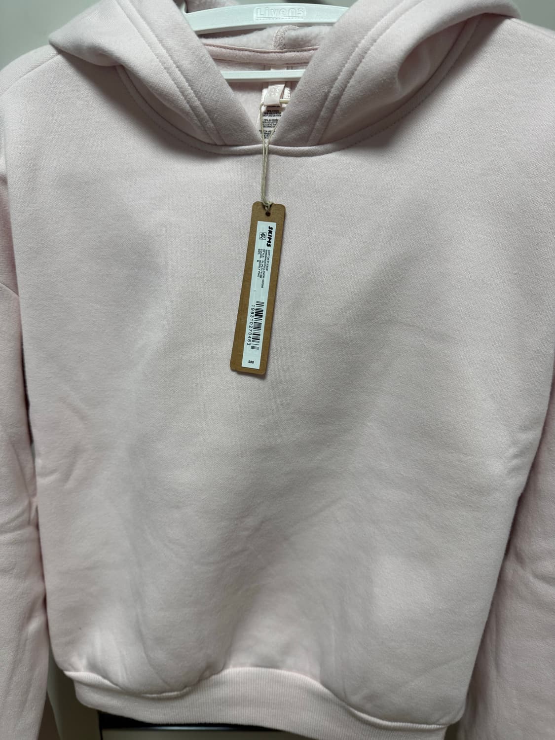 Skims 스킴스 크롭후드 barely pink M 상품이미지3