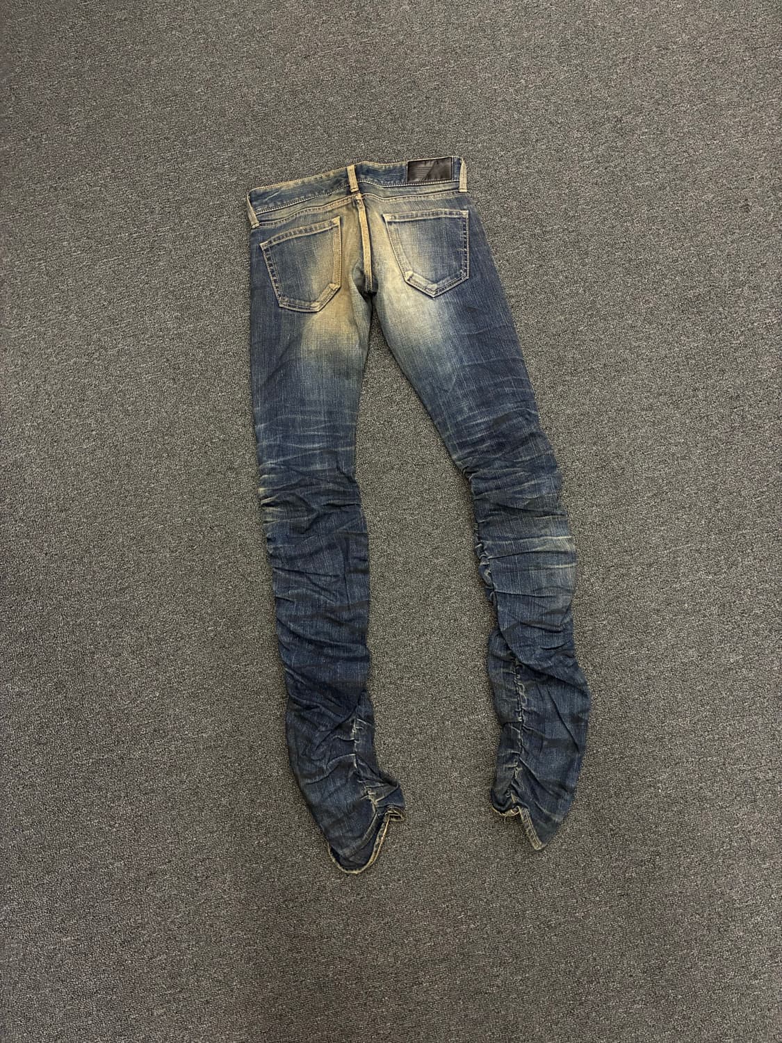 OS)Murder License 빈티지 여성 셔링 디테일 데님팬츠 상품이미지5
