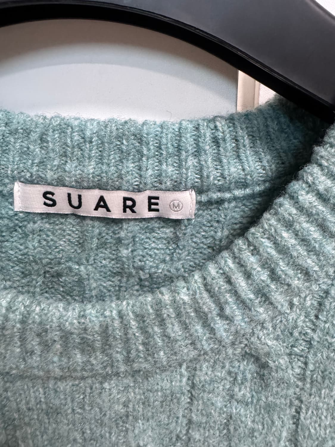 수아레 민트 케이블 니트 m 95-100 상품이미지4