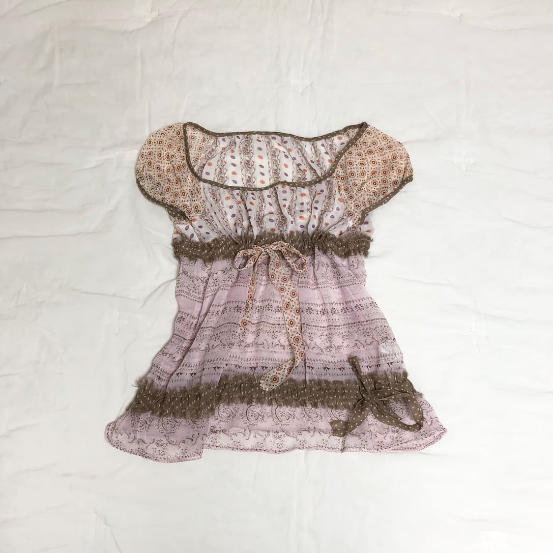 Japanese Vintage 𓏲𓇬 하구미 모리걸 코디 세트 3p 상품이미지3