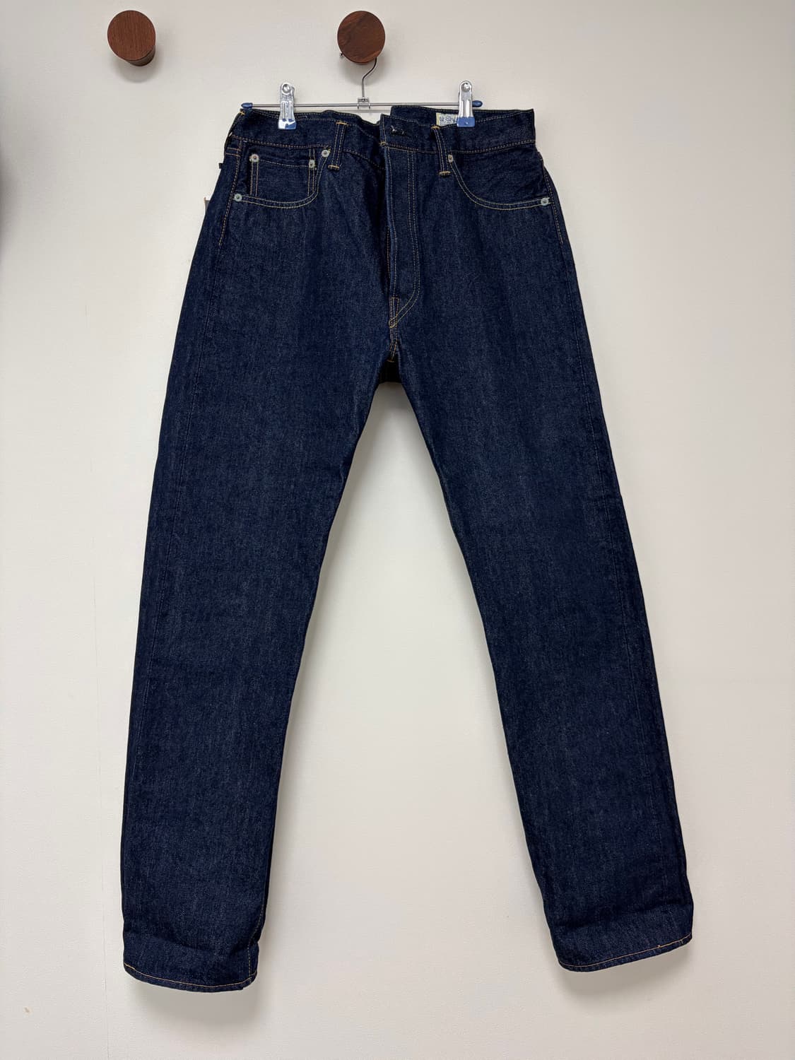 [새상품] 오어슬로우 105 스탠다드 셀비지 데님 원 워시 3사이즈 상품이미지2