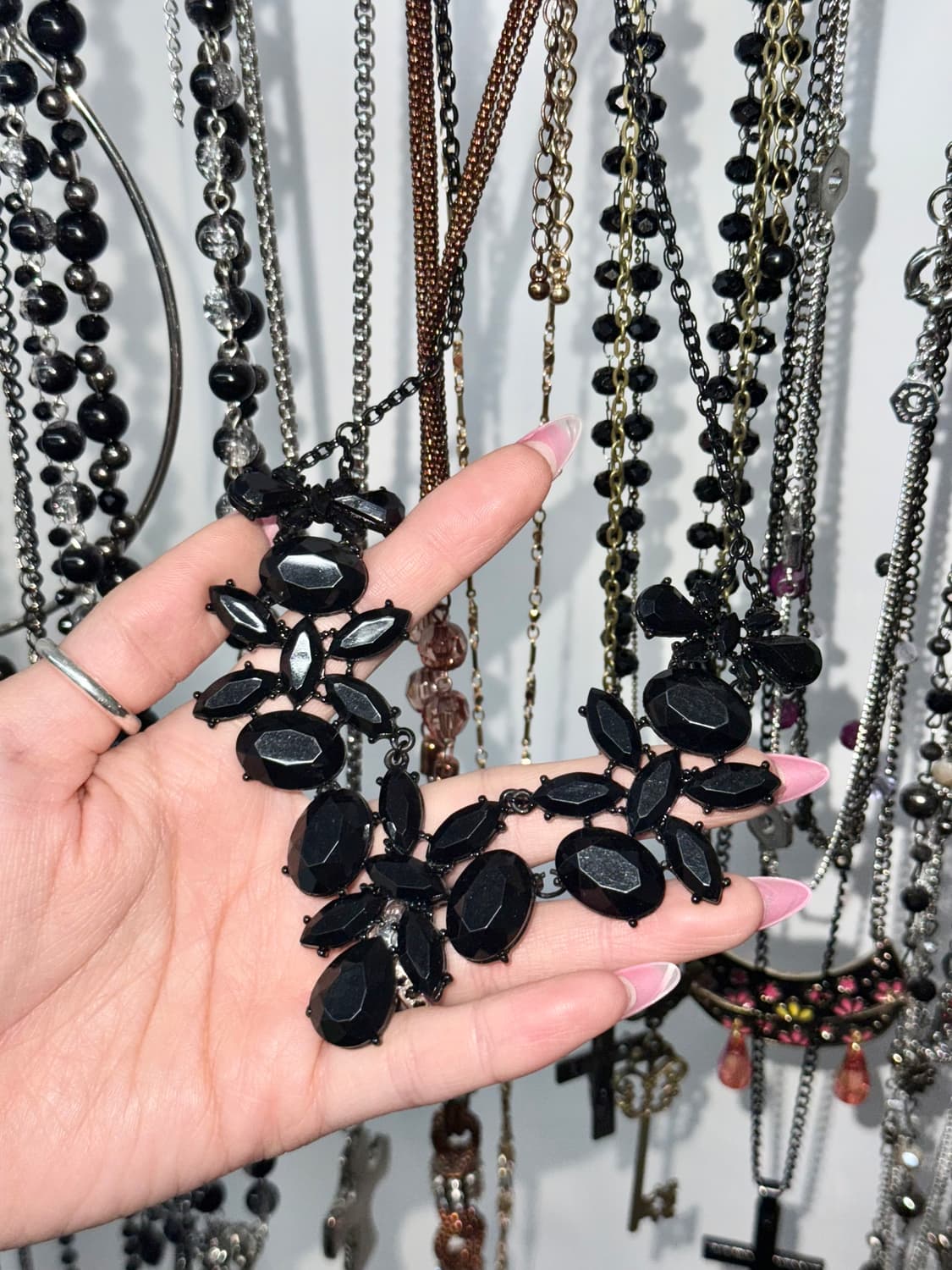 블랙페어리 큐빅 네크리스 상품이미지3