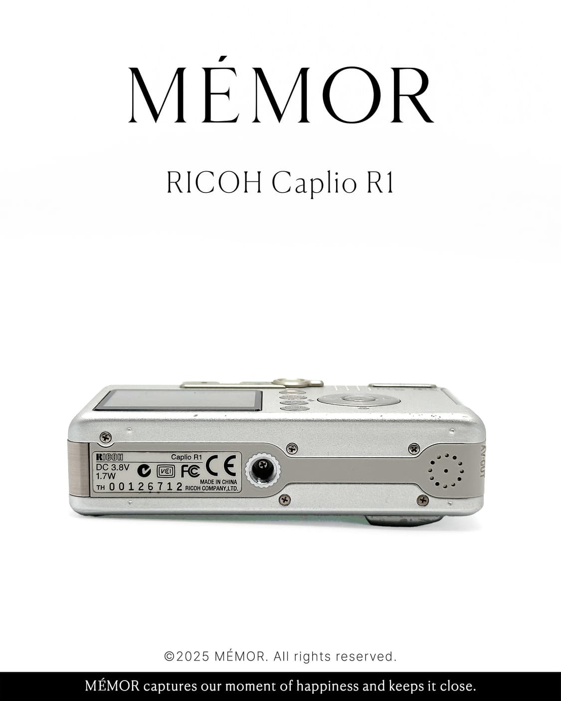 희귀/쿨톤뽀용느낌작례♥️RICOH Caplio R1 리코 디카 상품이미지4