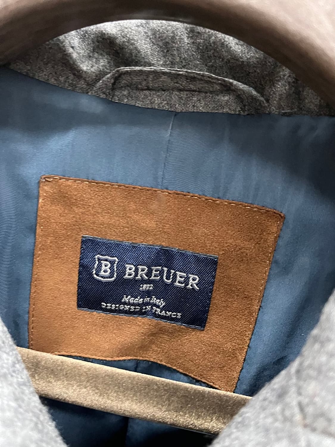 105-110) 브로이어 브라운 울 패딩자켓 상품이미지8