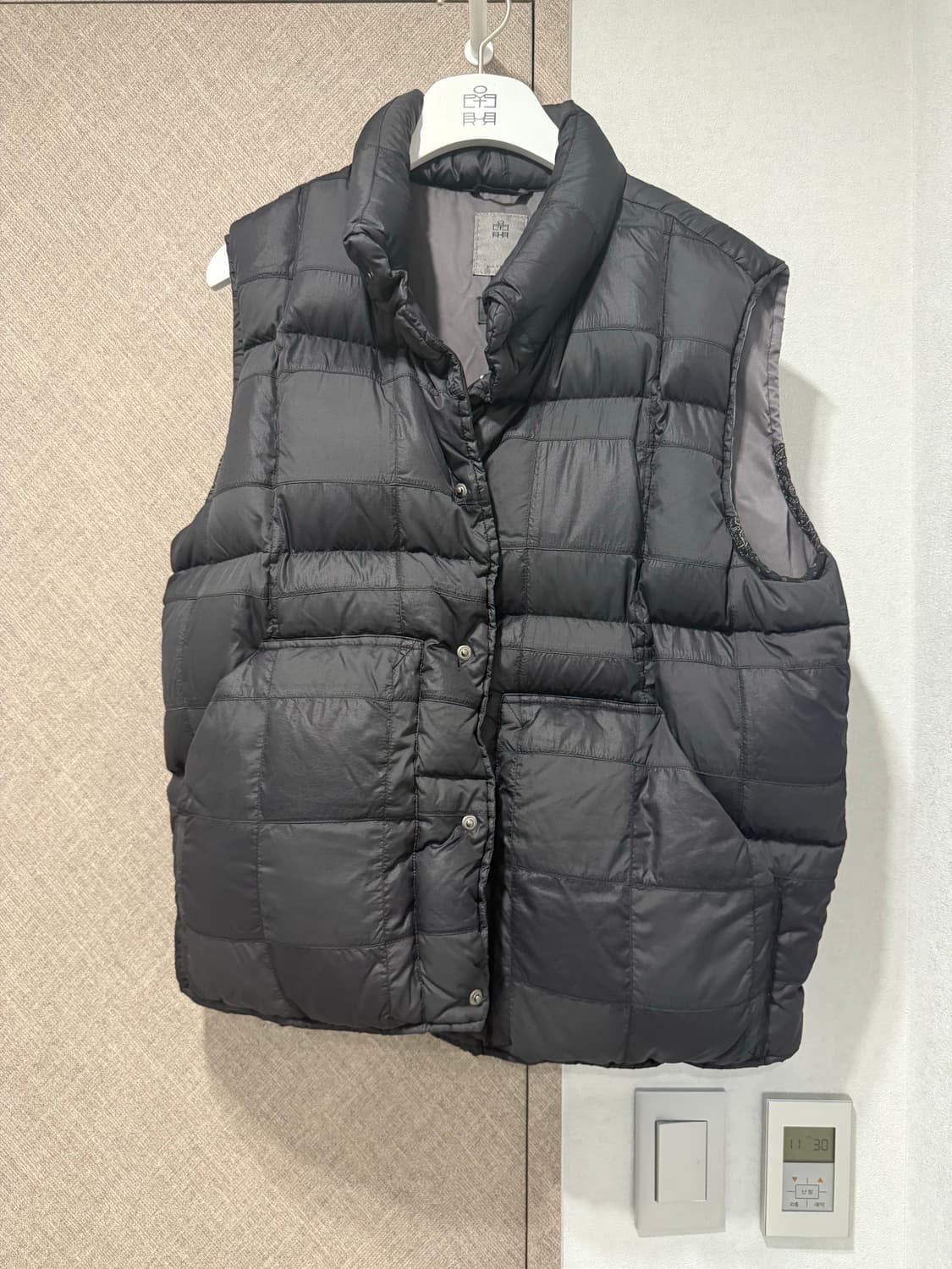 폴리테루 25ss 패치드 베스트 2 상품이미지1