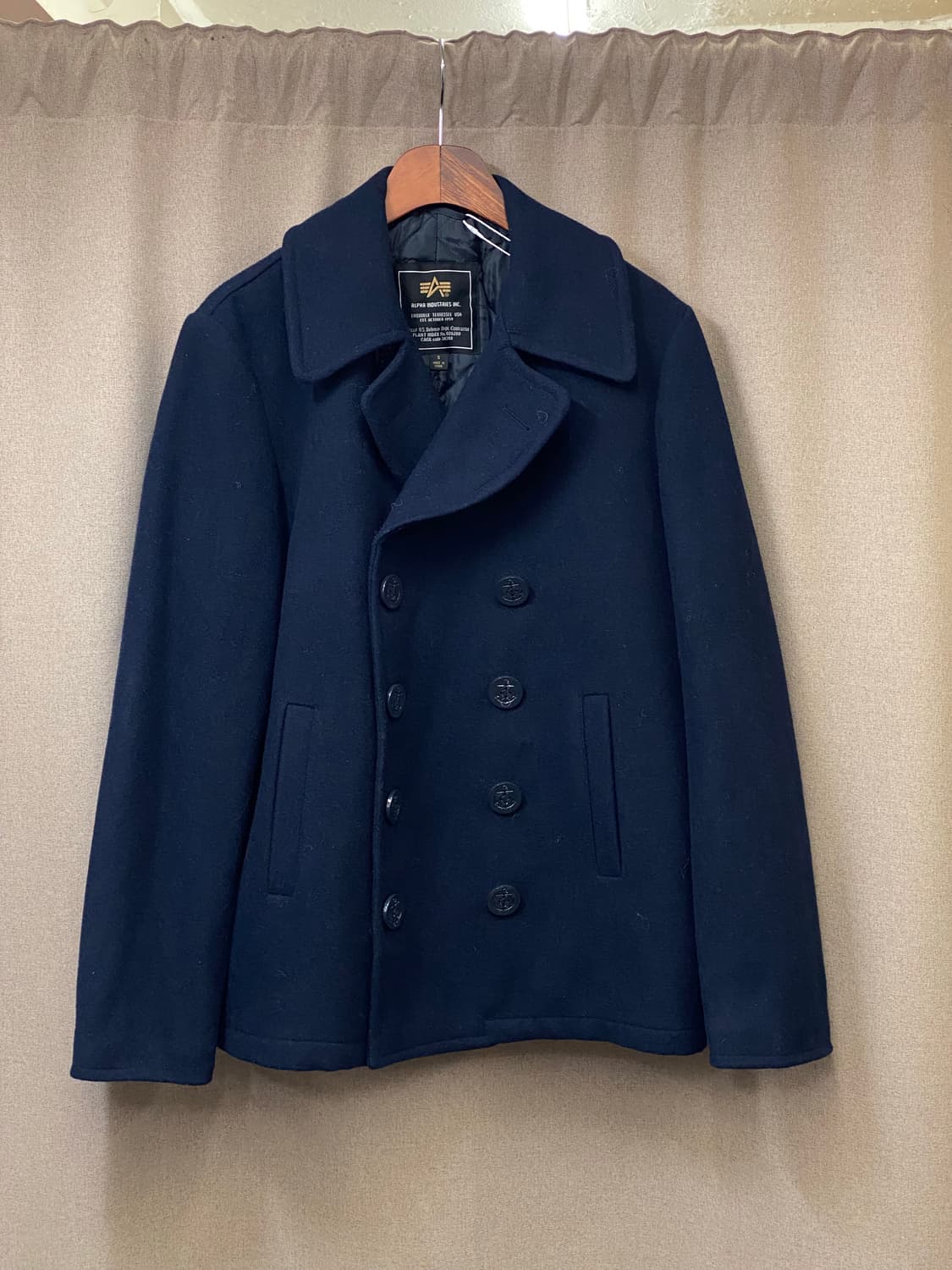 알파 인더스트리스 피 코트 상품이미지2