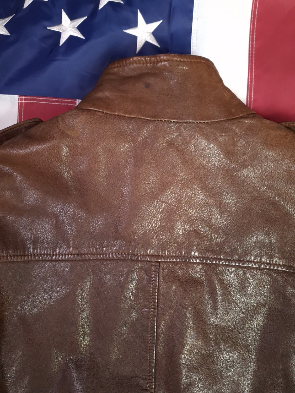 오리지날 무스탕 리얼레더 필드 자켓 상품이미지8