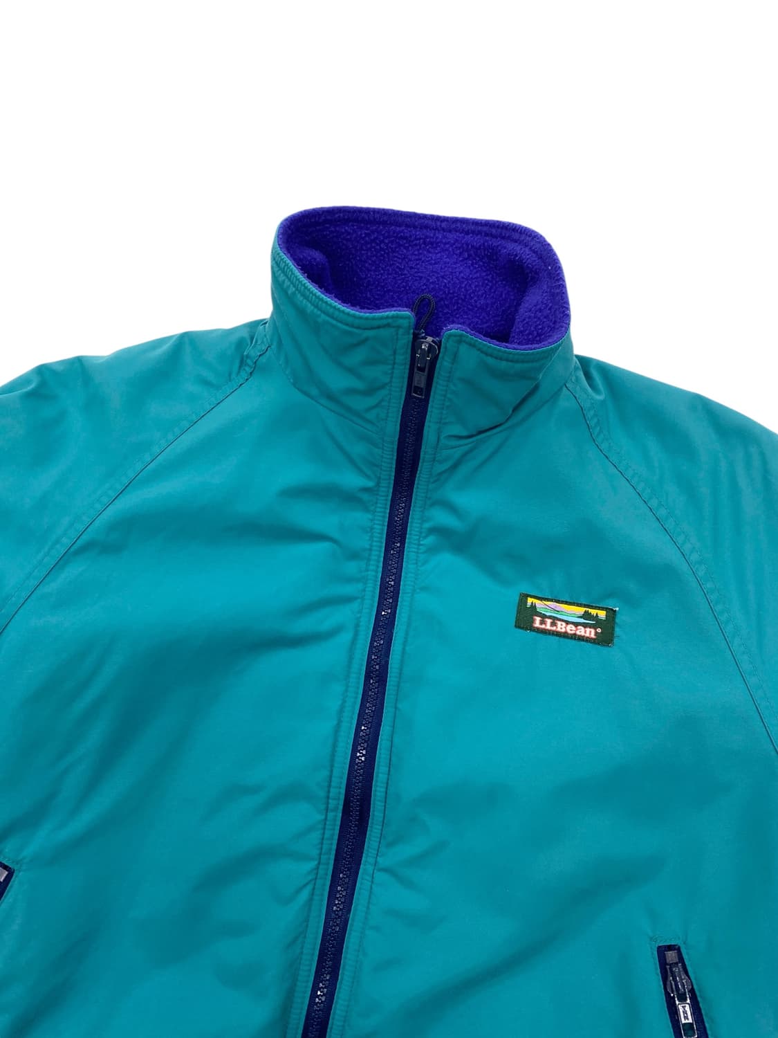 8-90‘s 엘엘빈 플리스 안감 웜업 자켓 상품이미지3