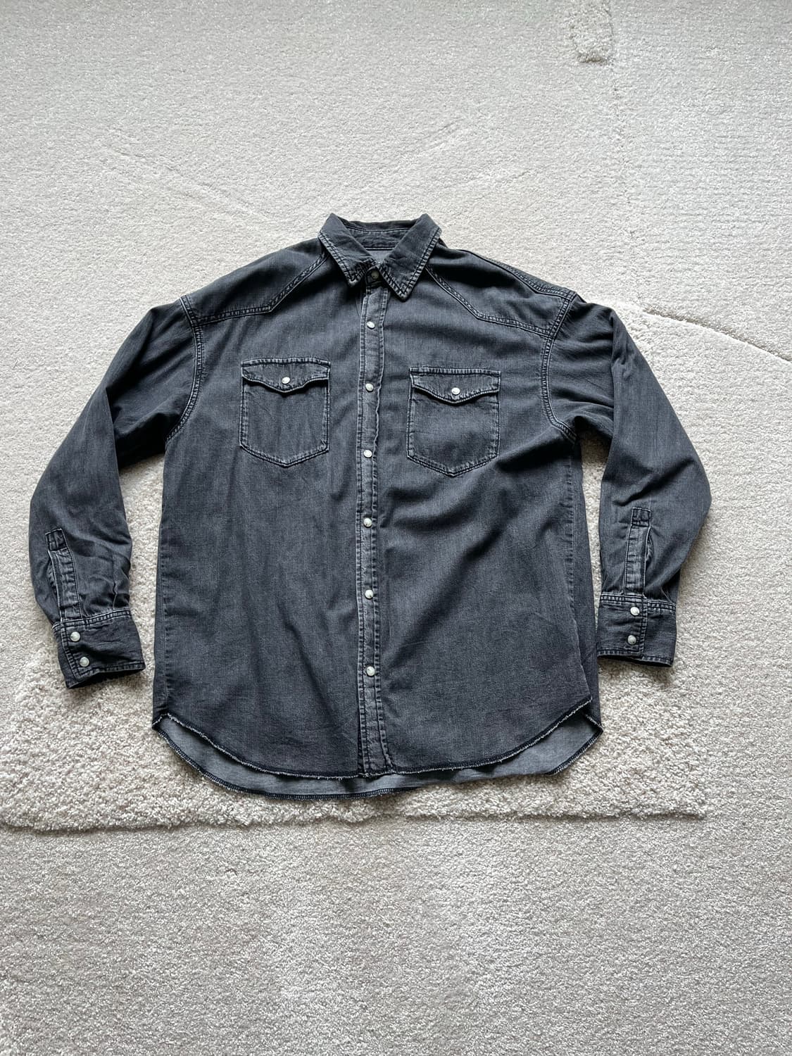 Moussy 웨스턴 블랙 데님 자켓 (103-105) 상품이미지2