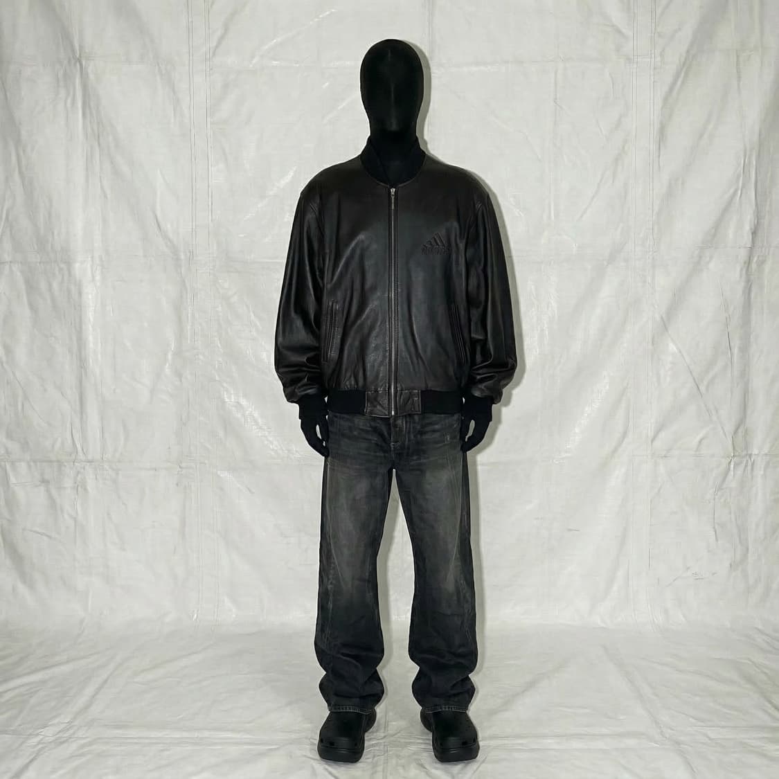 adidas leather jacket 상품이미지1