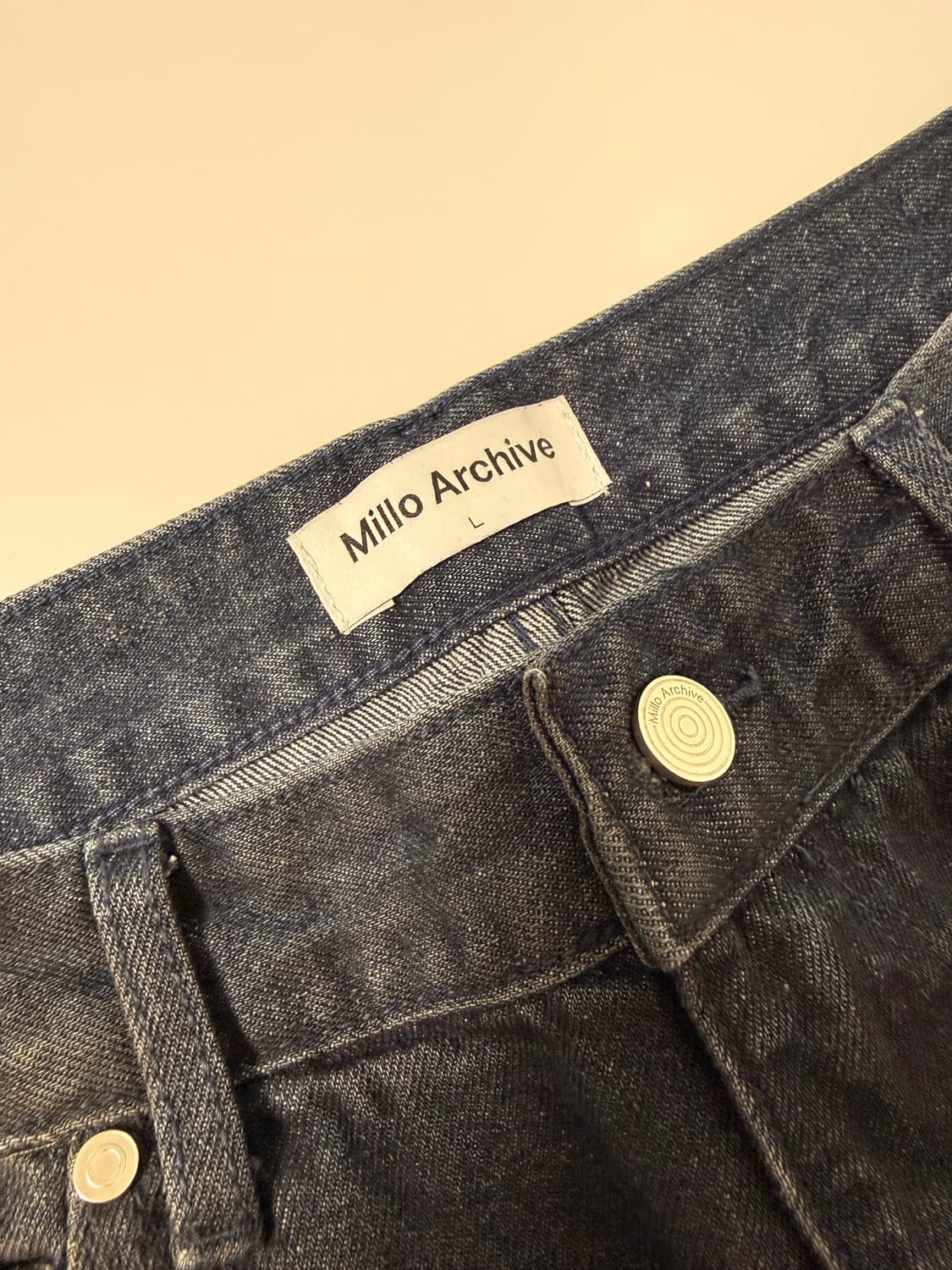 밀로아카이브 컨스트럭터 플레어 진 워시드 블루 상품이미지2